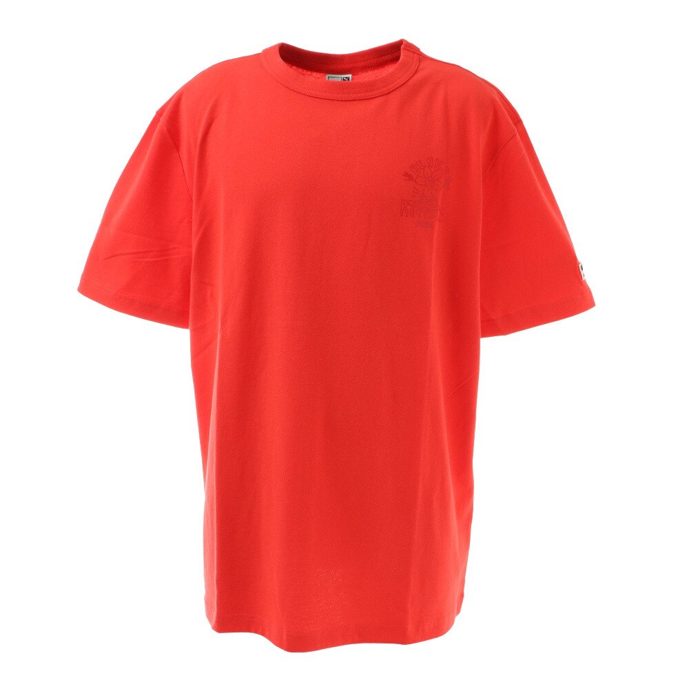  DOWNTOWN グラフィックTシャツ 530899 23 RED