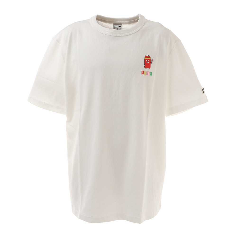  DOWNTOWN グラフィックTシャツ 530899 52 WHT