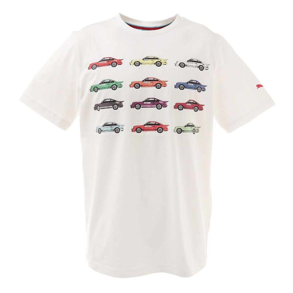  ポルシェ レガシー ステートメント Tシャツ 599721 08 WHT
