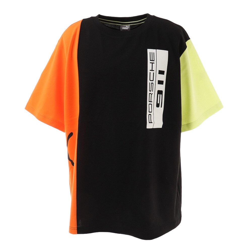  ポルシェ レガシー ステートメント オーバーサイズ Tシャツ 599728 01 BLK