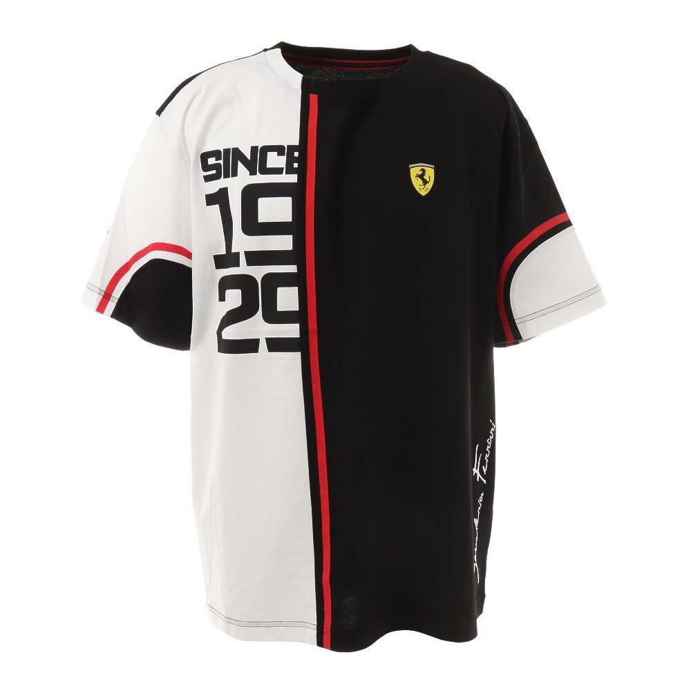  フェラーリ レース ステートメント グラフィック Tシャツ 599809 11 BLK