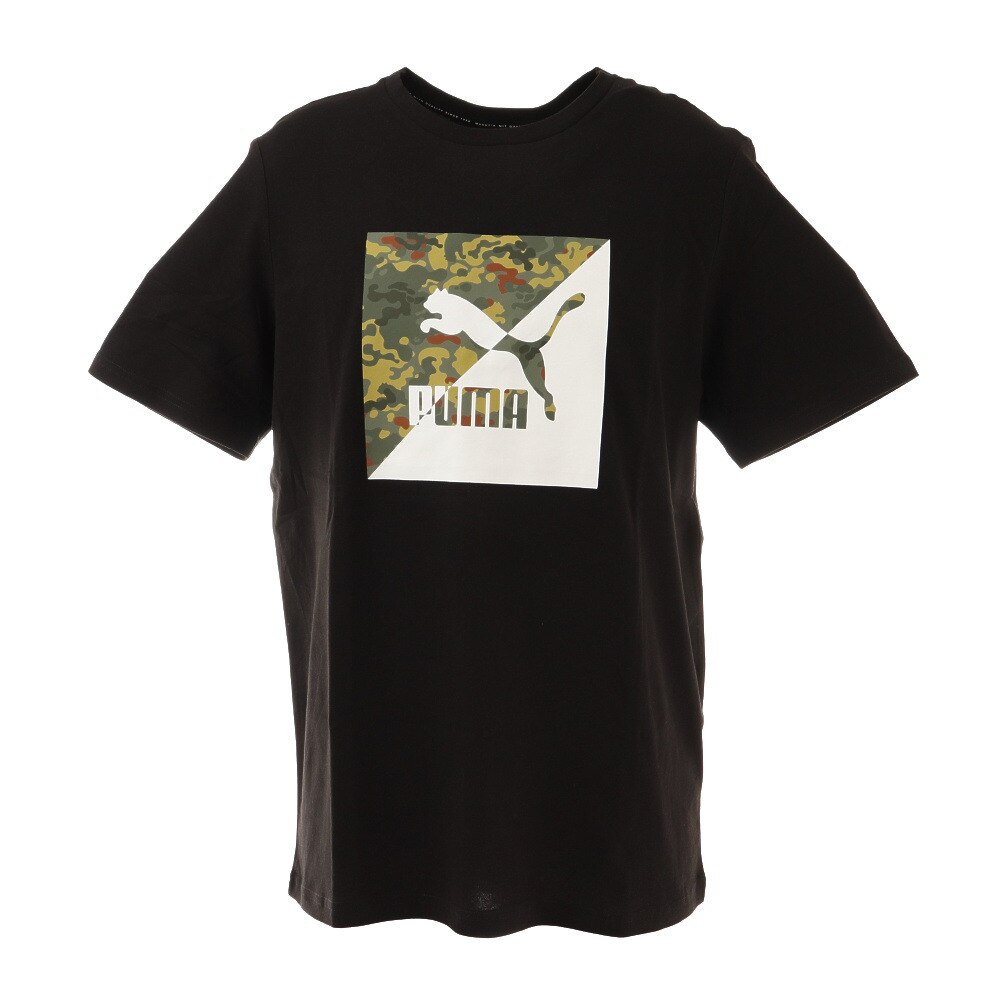  CLASSICS グラフィックス インフィル Tシャツ 599821 01 BLK