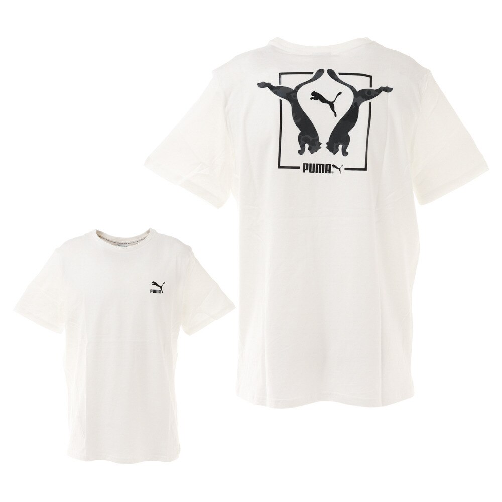  CLASSICS Graphic Infill Tシャツ 599821 52 WHT