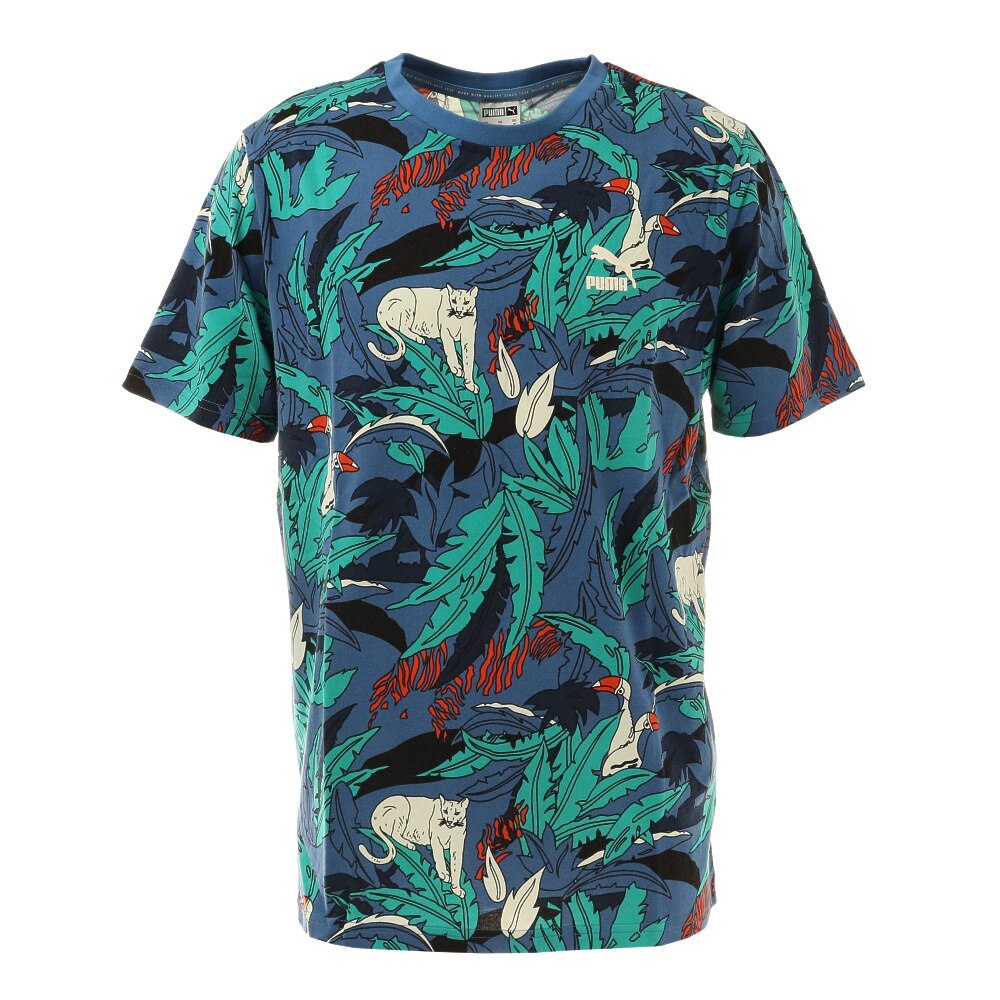  CLASSICS グラフィックス AOP Tシャツ 599823 13 BLU