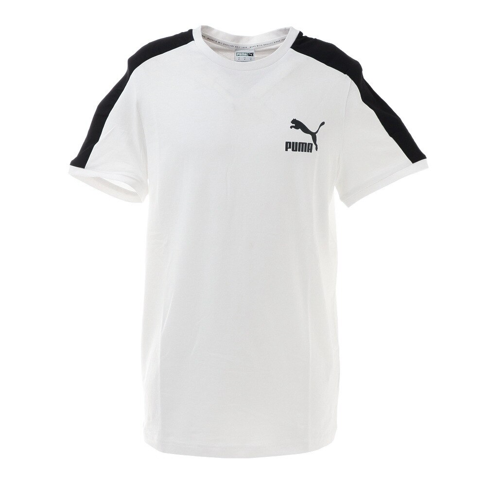  ICONIC T7 Tシャツ 599869 02 WHT
