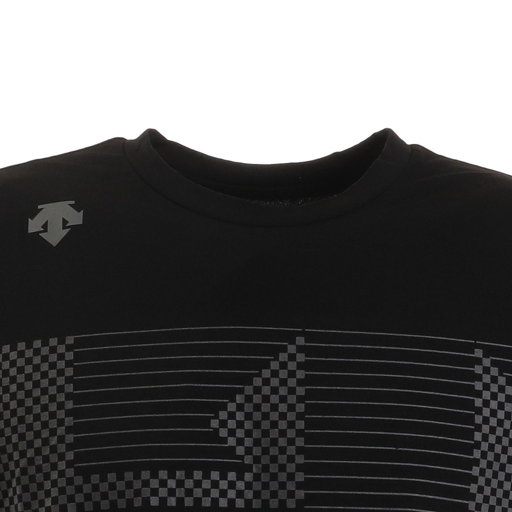 デサント（DESCENTE）（メンズ）Tシャツ メンズ 半袖 AIZ TOUGH DX-C0498XB BK カットソー★★★