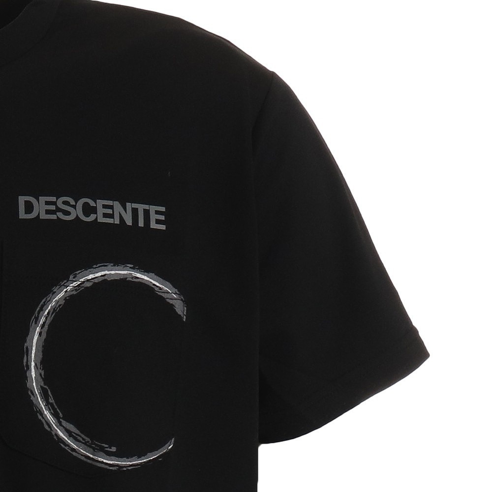 デサント（DESCENTE）（メンズ）Tシャツ メンズ 半袖 AIZ TOUGH DX-C0499XB BK カットソー★★★