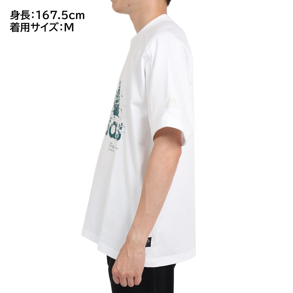 アディダス（adidas）（メンズ）半袖Ｔシャツ メンズ PRSVE バッジ オブ スポーツ JH038-HD0050