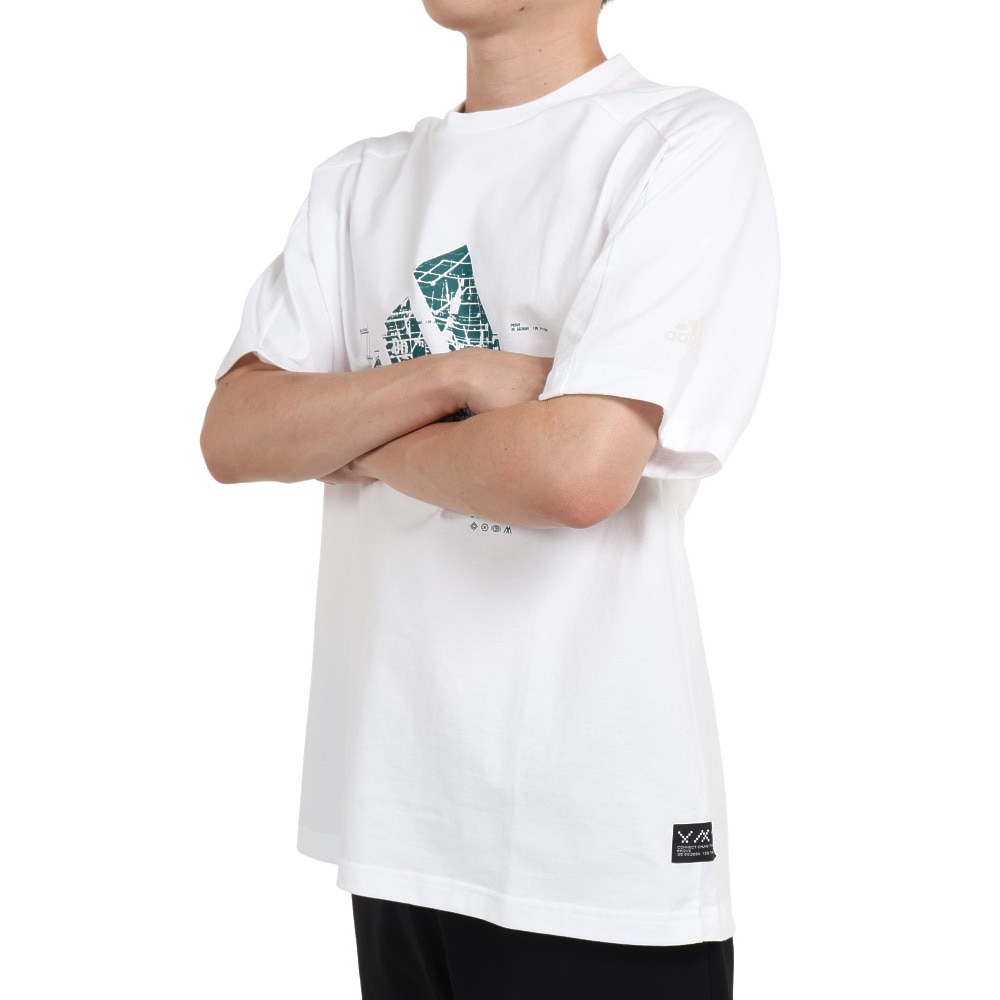 アディダス（adidas）（メンズ）半袖Ｔシャツ メンズ PRSVE バッジ オブ スポーツ JH038-HD0050