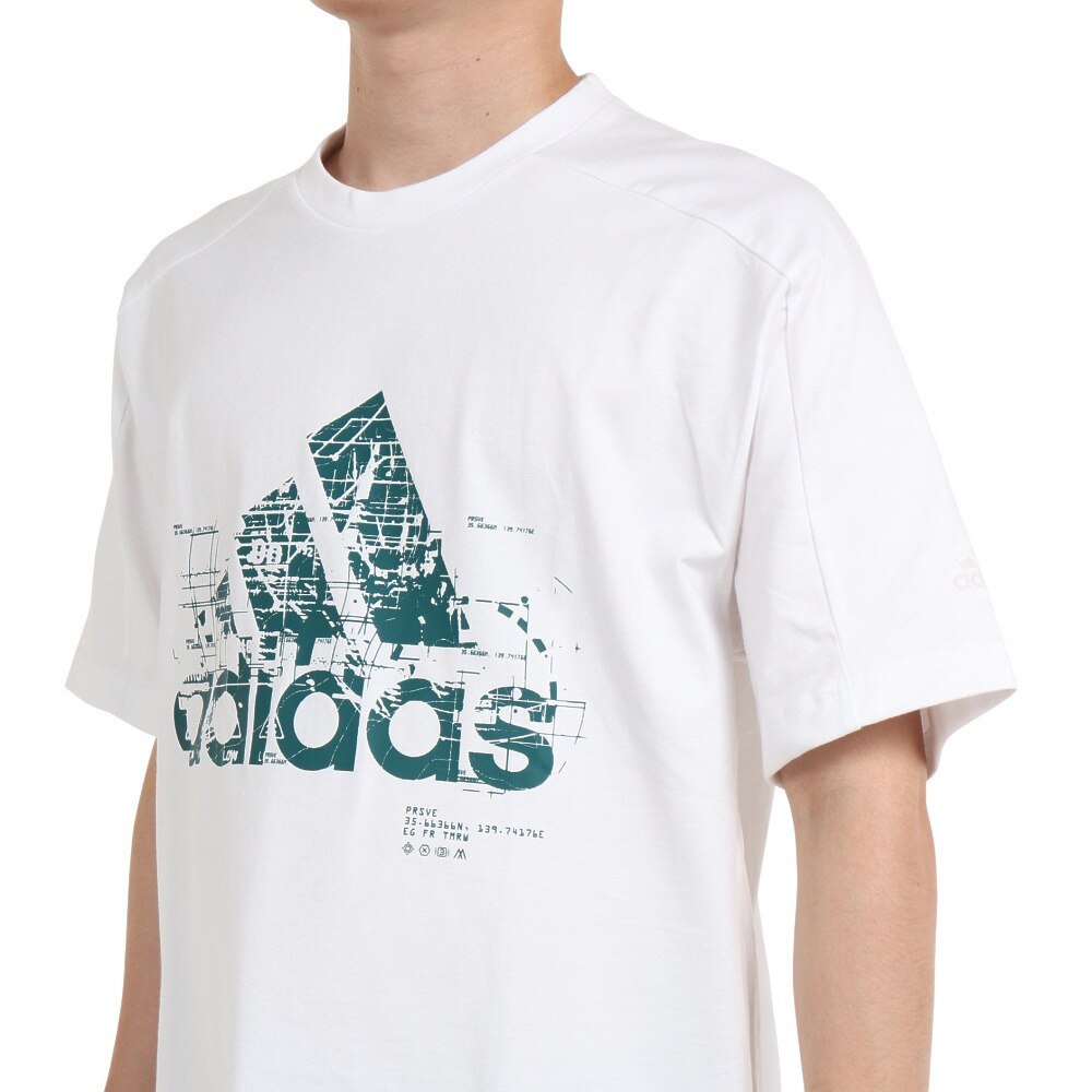 アディダス（adidas）（メンズ）半袖Ｔシャツ メンズ PRSVE バッジ オブ スポーツ JH038-HD0050