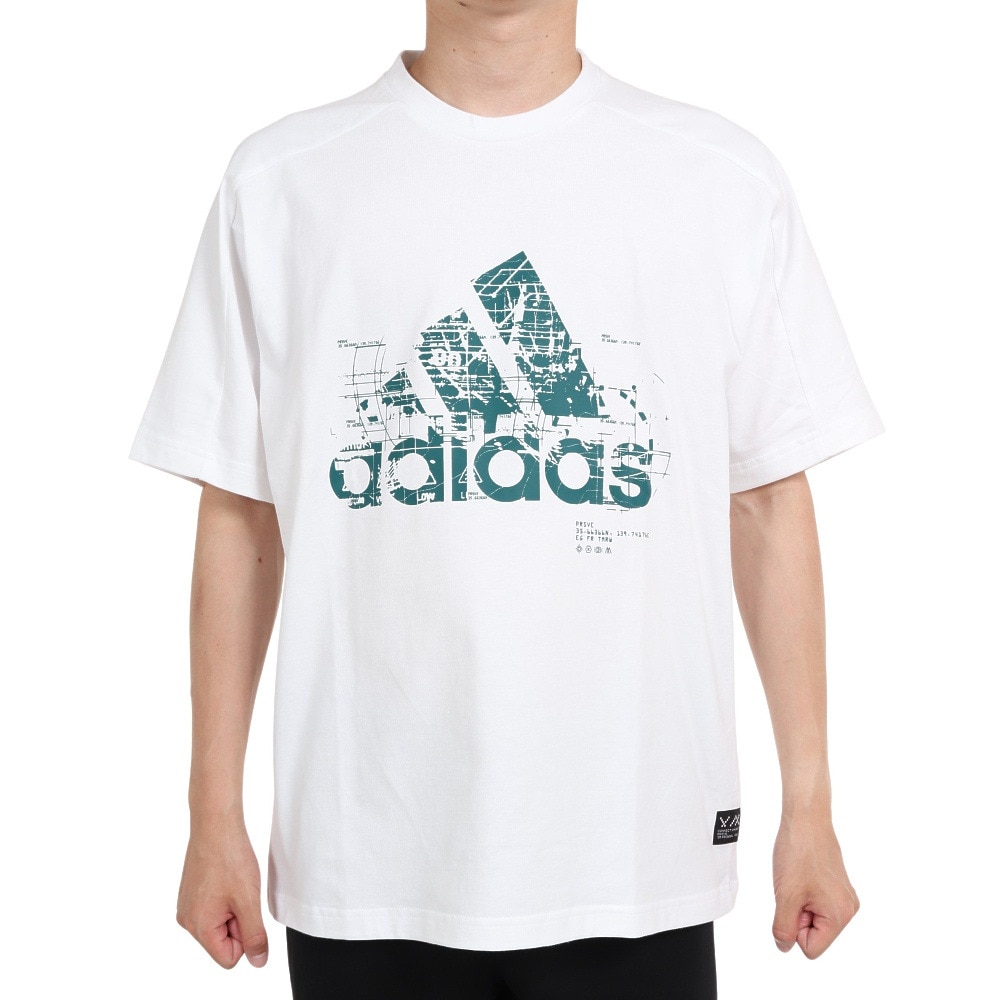 アディダス（adidas）（メンズ）半袖Ｔシャツ メンズ PRSVE バッジ オブ スポーツ JH038-HD0050