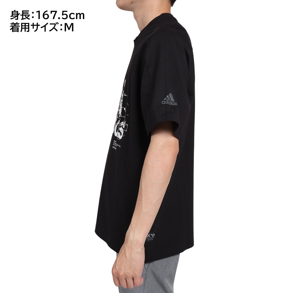アディダス（メンズ）半袖Tシャツ メンズ PRSVE バッジ オブ スポーツ JH038-HD0066