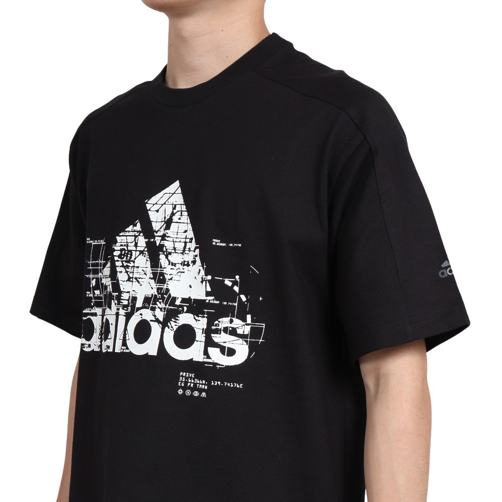 アディダス（メンズ）半袖Tシャツ メンズ PRSVE バッジ オブ スポーツ JH038-HD0066