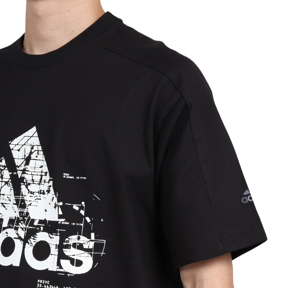 アディダス（メンズ）半袖Tシャツ メンズ PRSVE バッジ オブ スポーツ JH038-HD0066