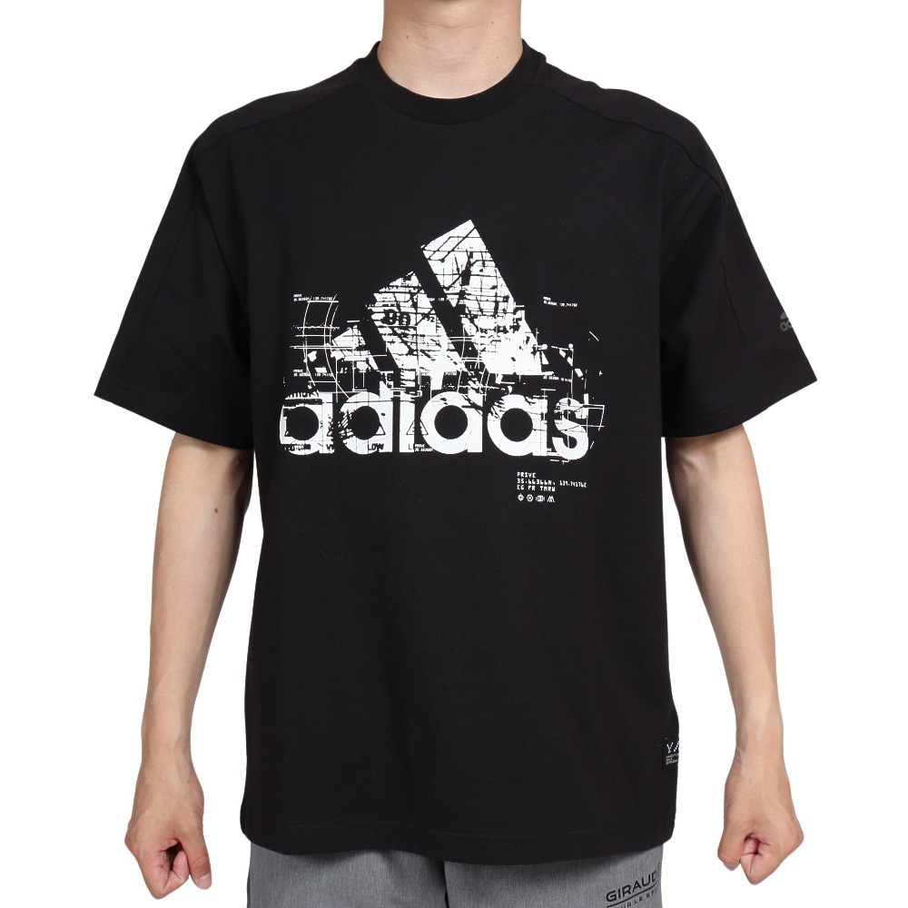 アディダス（adidas）（メンズ）半袖Ｔシャツ メンズ PRSVE バッジ オブ スポーツ JH038-HD0066