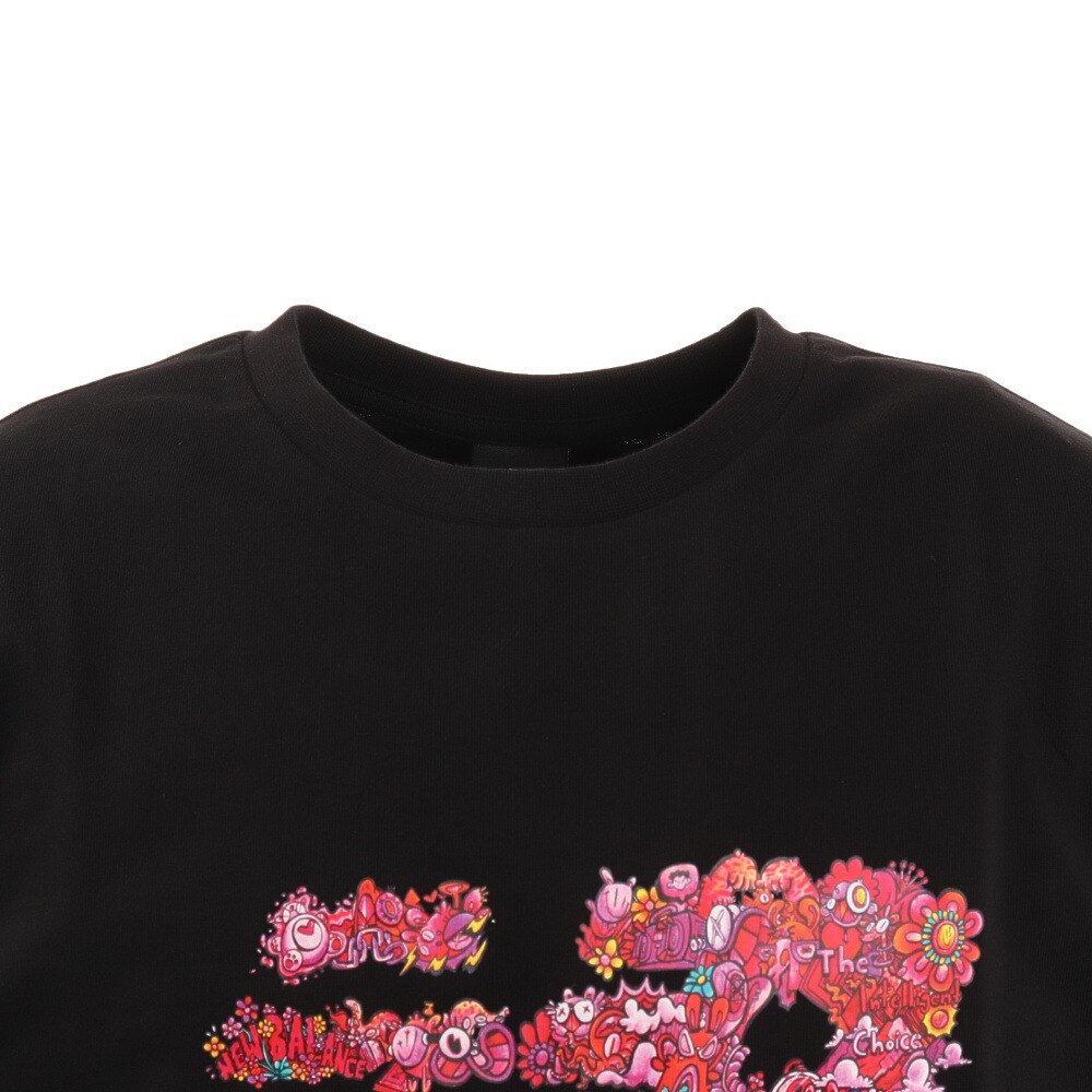 ニューバランス（new balance）（メンズ）Tシャツ メンズ 半袖 GAWX グラフィック MT21554BK