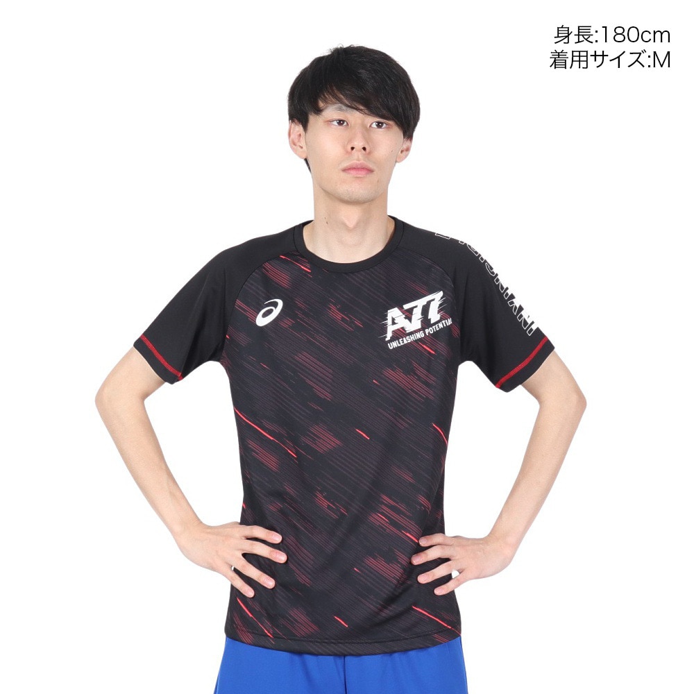 アシックス（ASICS）（メンズ）A77 TR 半袖Tシャツ 2031D710.001★★★