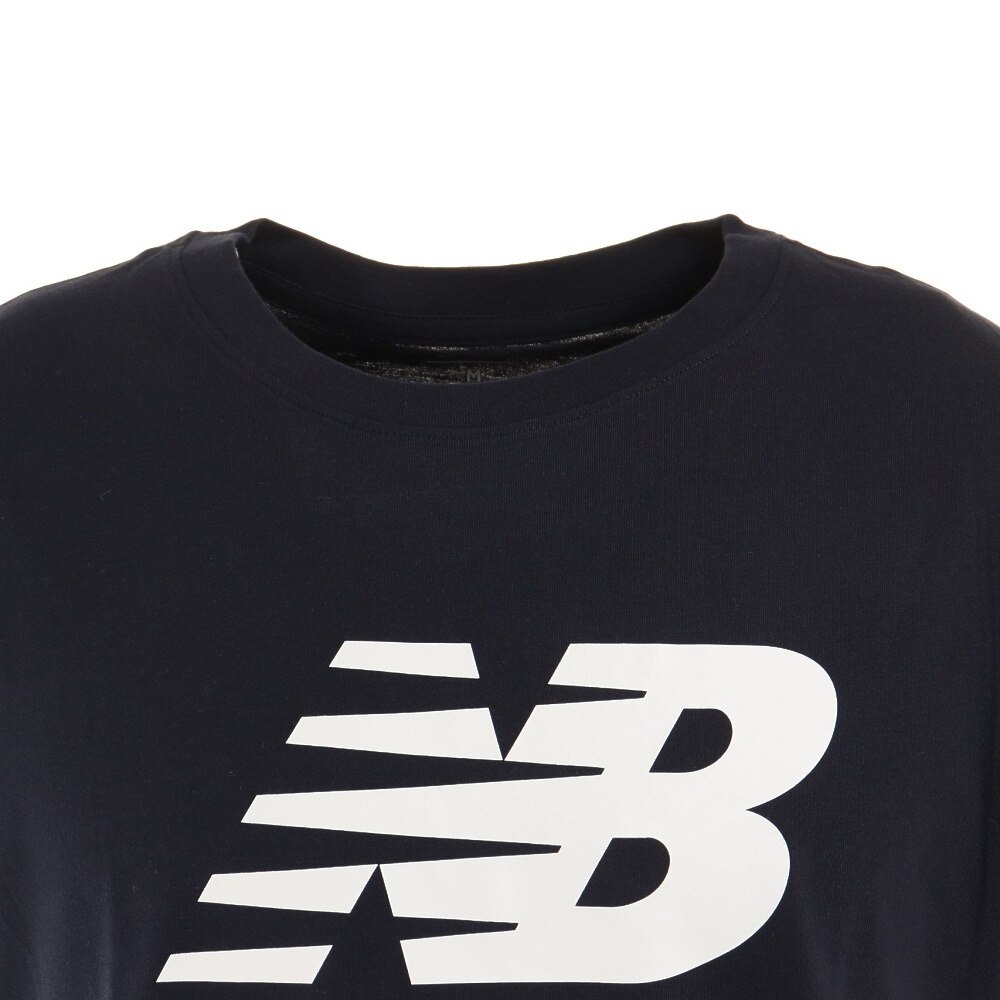 ニューバランス（new balance）（メンズ）Tシャツ メンズ 半袖 スタックドロゴ AMT01575ECL★★★