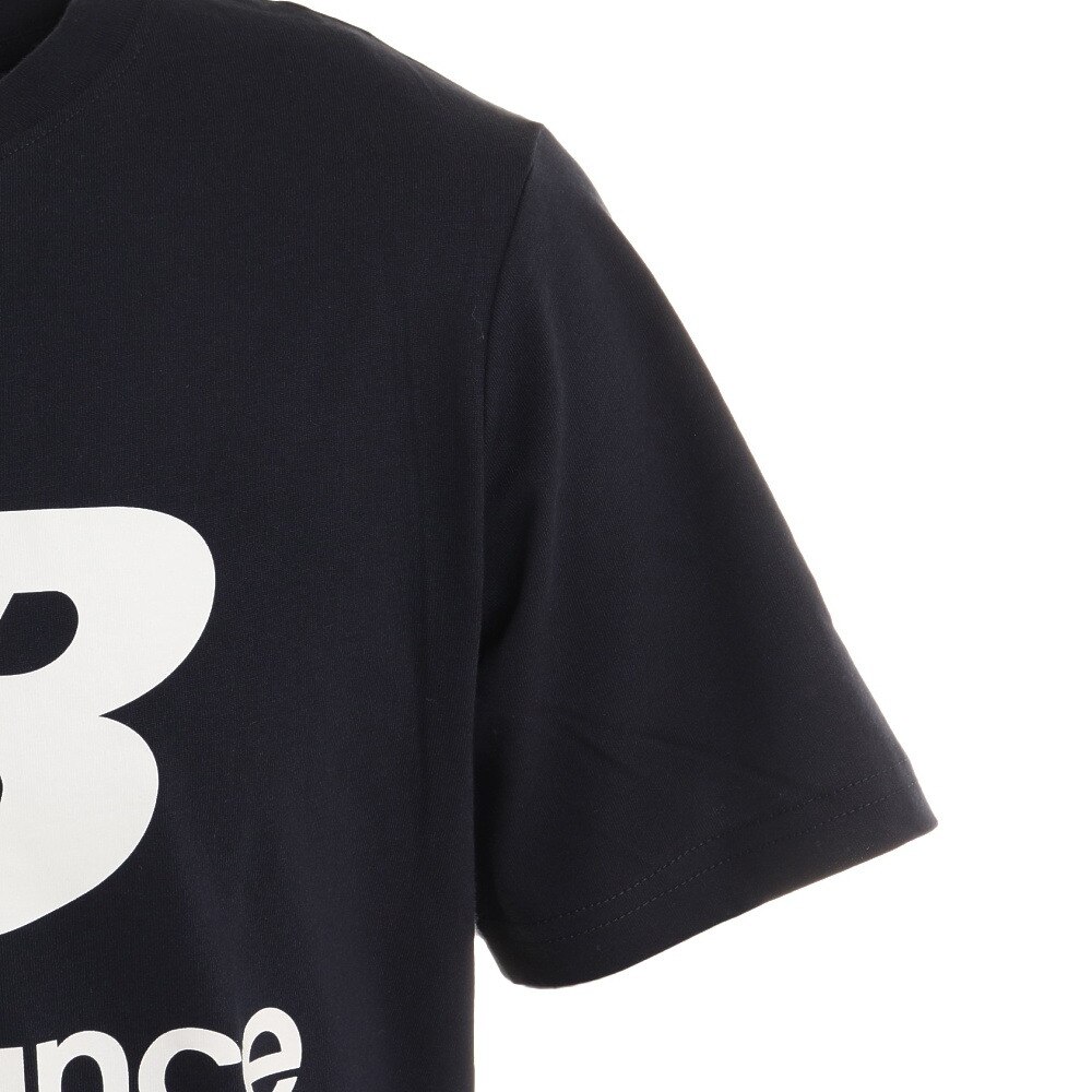 ニューバランス（new balance）（メンズ）Tシャツ メンズ 半袖 スタックドロゴ AMT01575ECL★★★