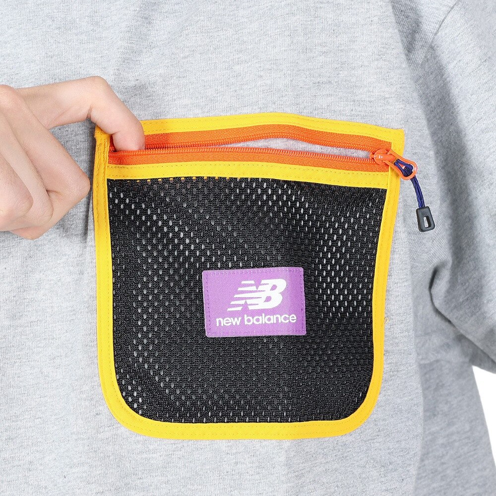 ニューバランス（new balance）（メンズ）Tシャツ メンズ 半袖 AT ポケット MT21510AG★★★