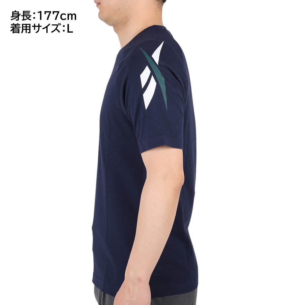 リーボック（REEBOK）（メンズ）Tシャツ メンズ 半袖 クラシックス ベクター 17473-GJ6090 1