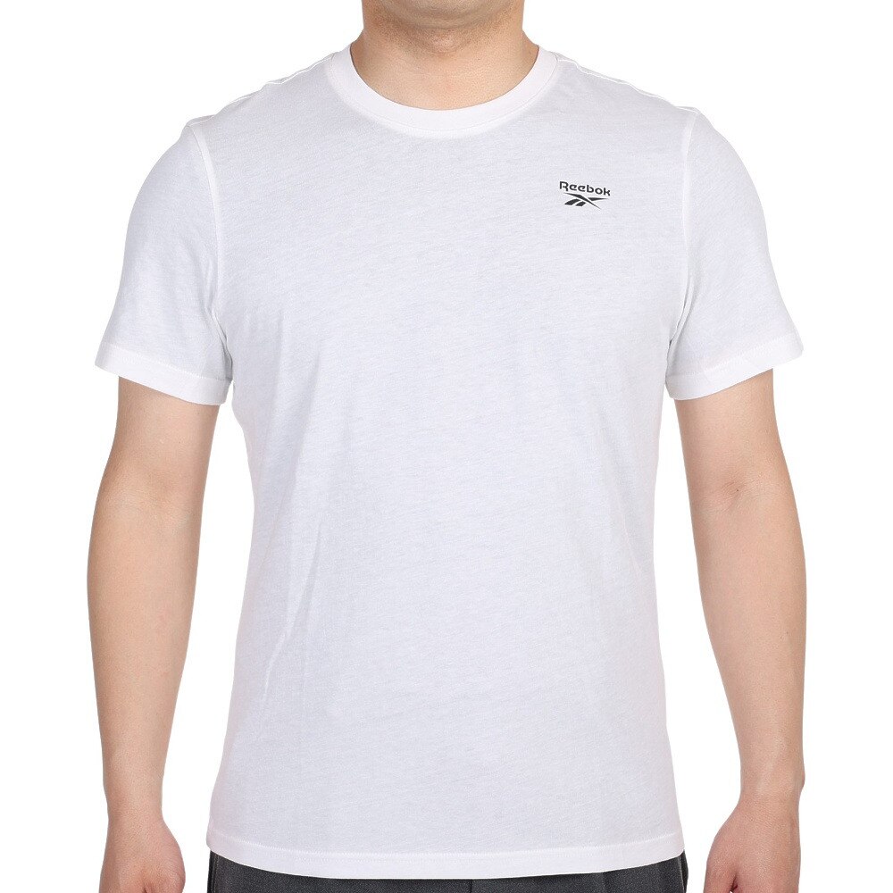 リーボック（REEBOK）（メンズ）半袖Tシャツ メンズ 白 エッセンシャルズ クラシック IEH30-FP9181 