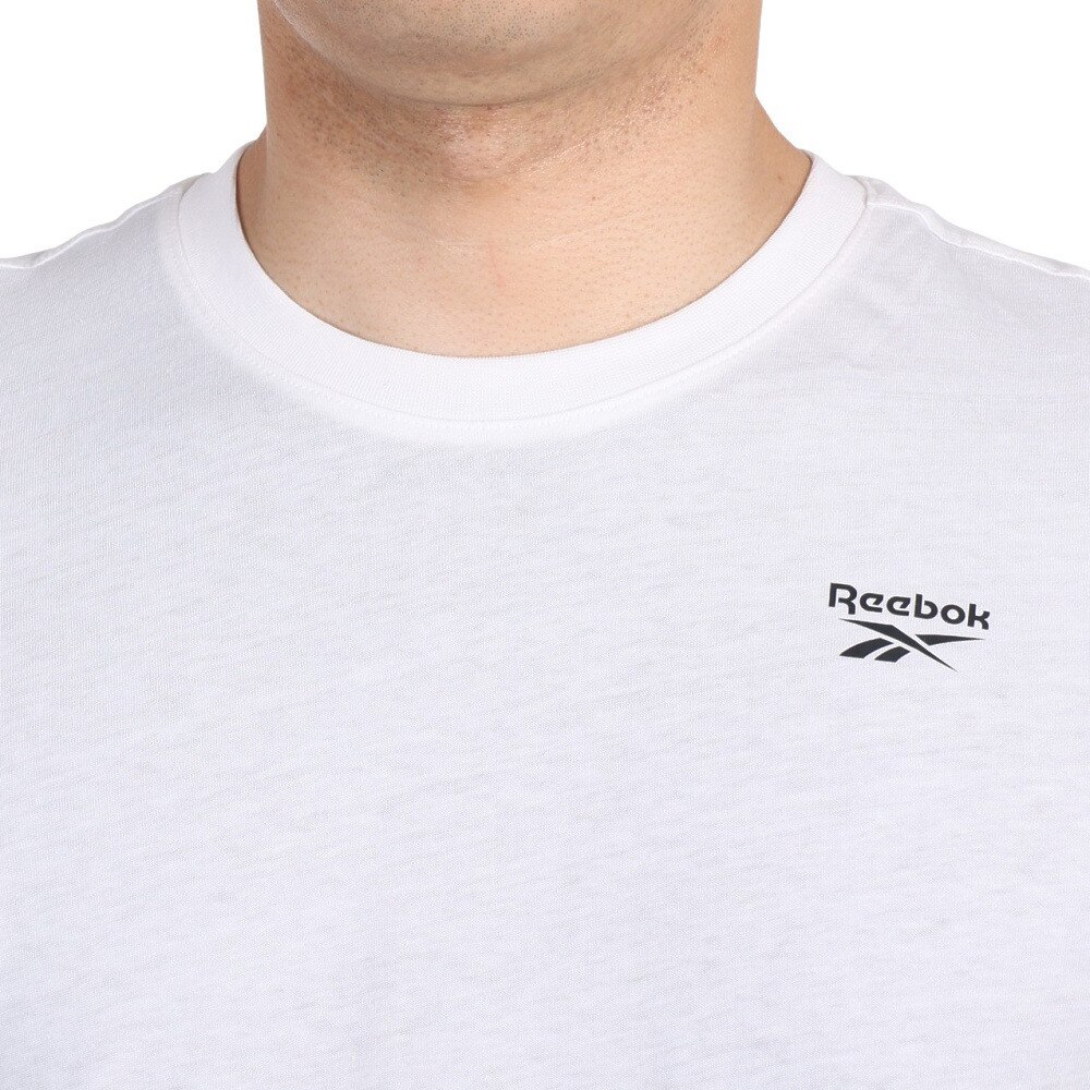 リーボック（REEBOK）（メンズ）半袖Tシャツ メンズ 白 エッセンシャルズ クラシック IEH30-FP9181 