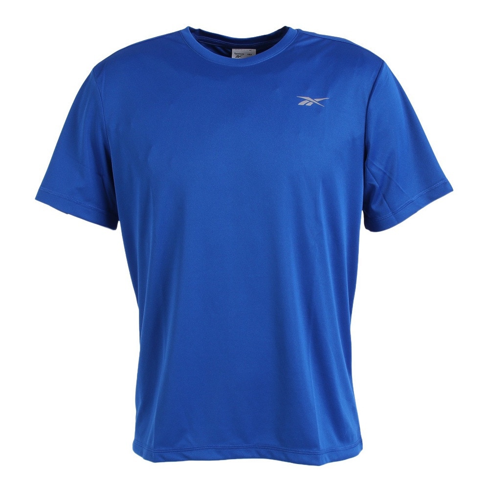 リーボック（REEBOK）（メンズ）半袖tシャツ メンズ ショート スリーブ IEK53-FQ0364 ブルー 吸水 ドライ 