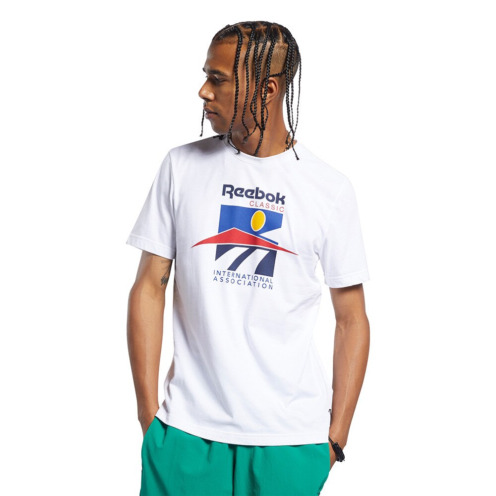 リーボック（REEBOK）（メンズ）Tシャツ メンズ 半袖 クラシックス インターナショナル FK2625 クルーネック