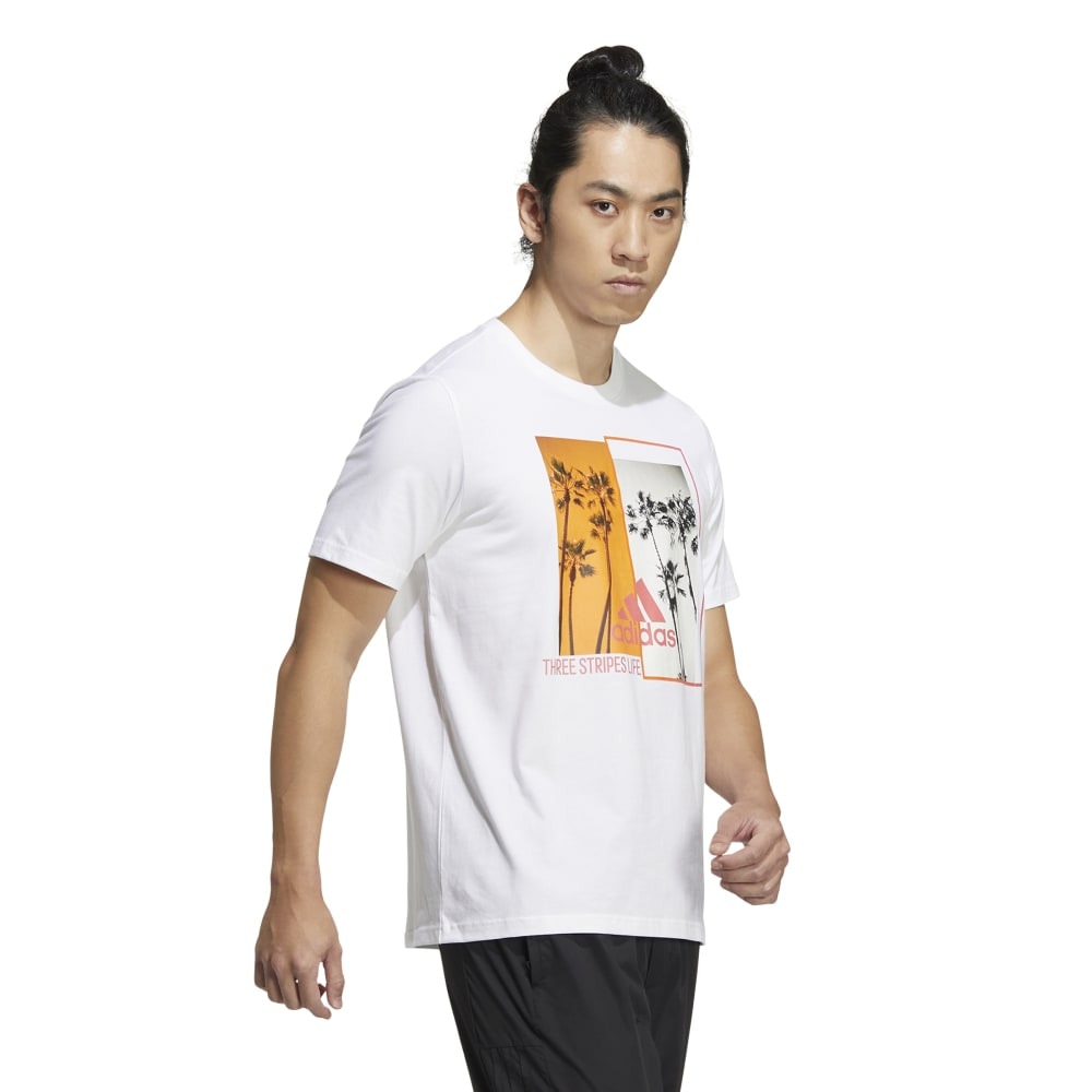 アディダス（adidas）（メンズ）ツリーフォト 半袖Tシャツ E0567-HN0398