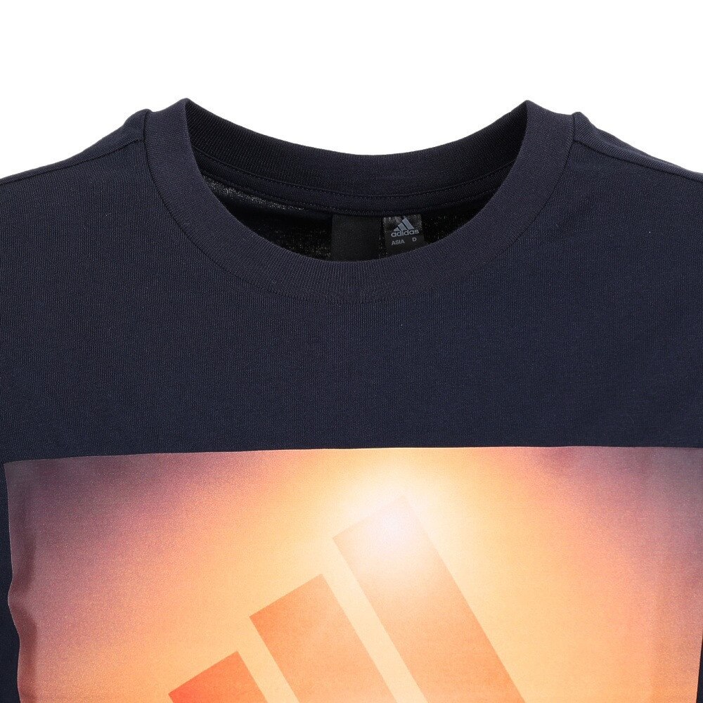 アディダス（メンズ）Tシャツ メンズ 半袖 オーシャンフォト E4721-HN0403