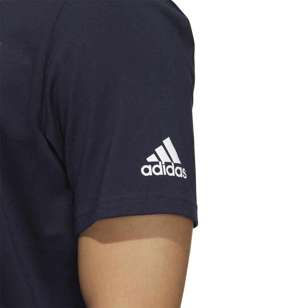 アディダス（メンズ）Tシャツ メンズ 半袖 オーシャンフォト E4721-HN0403
