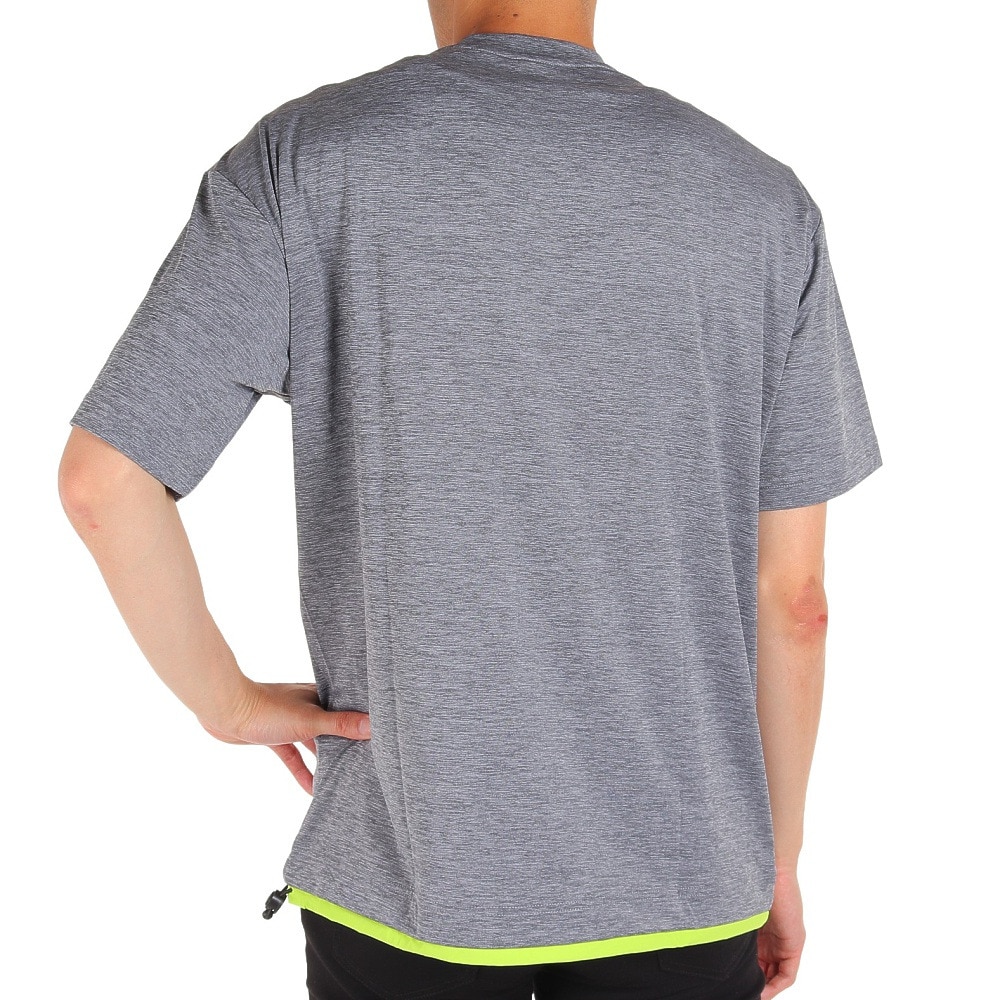 ウィッテム（HUITIEME）（メンズ）半袖Tシャツ メンズ 裾配色 クルーネック 191-26443-015