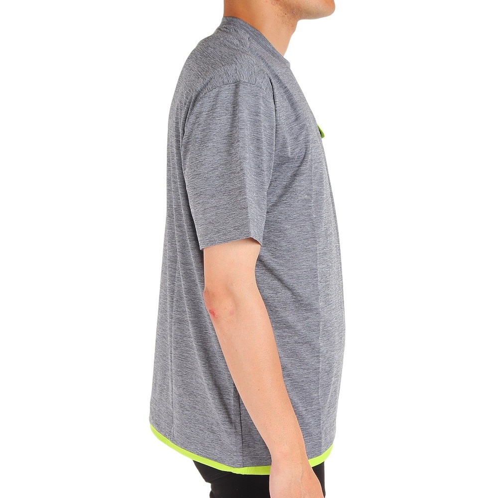 ウィッテム（HUITIEME）（メンズ）半袖Tシャツ メンズ 裾配色 クルーネック 191-26443-015