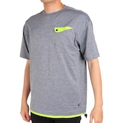 (メンズ)半袖Tシャツ メンズ 裾配色 クルーネック 191-26443