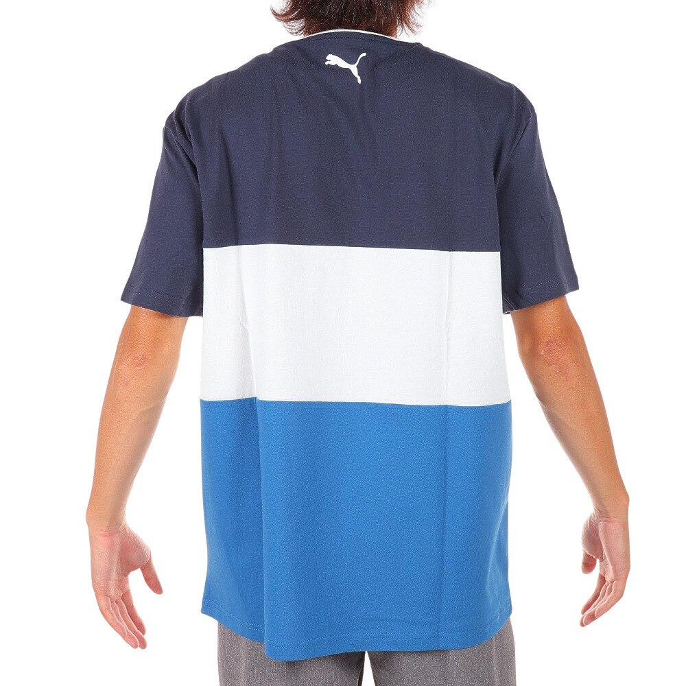 プーマ（PUMA）（メンズ）Tシャツ メンズ 半袖 GV 672967 43 NVY