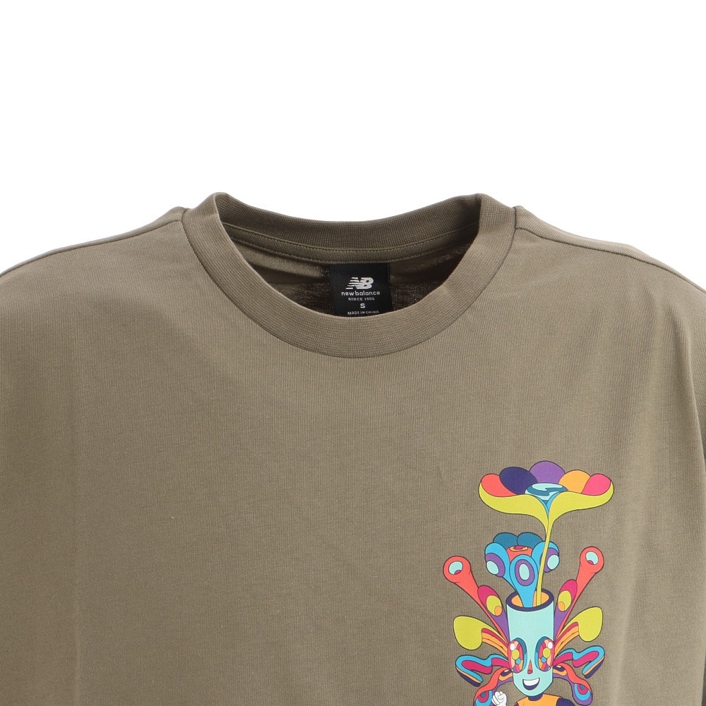 ニューバランス（new balance）（メンズ）Tシャツ メンズ 半袖 Athletics Murugiah Muru MT23556CGN