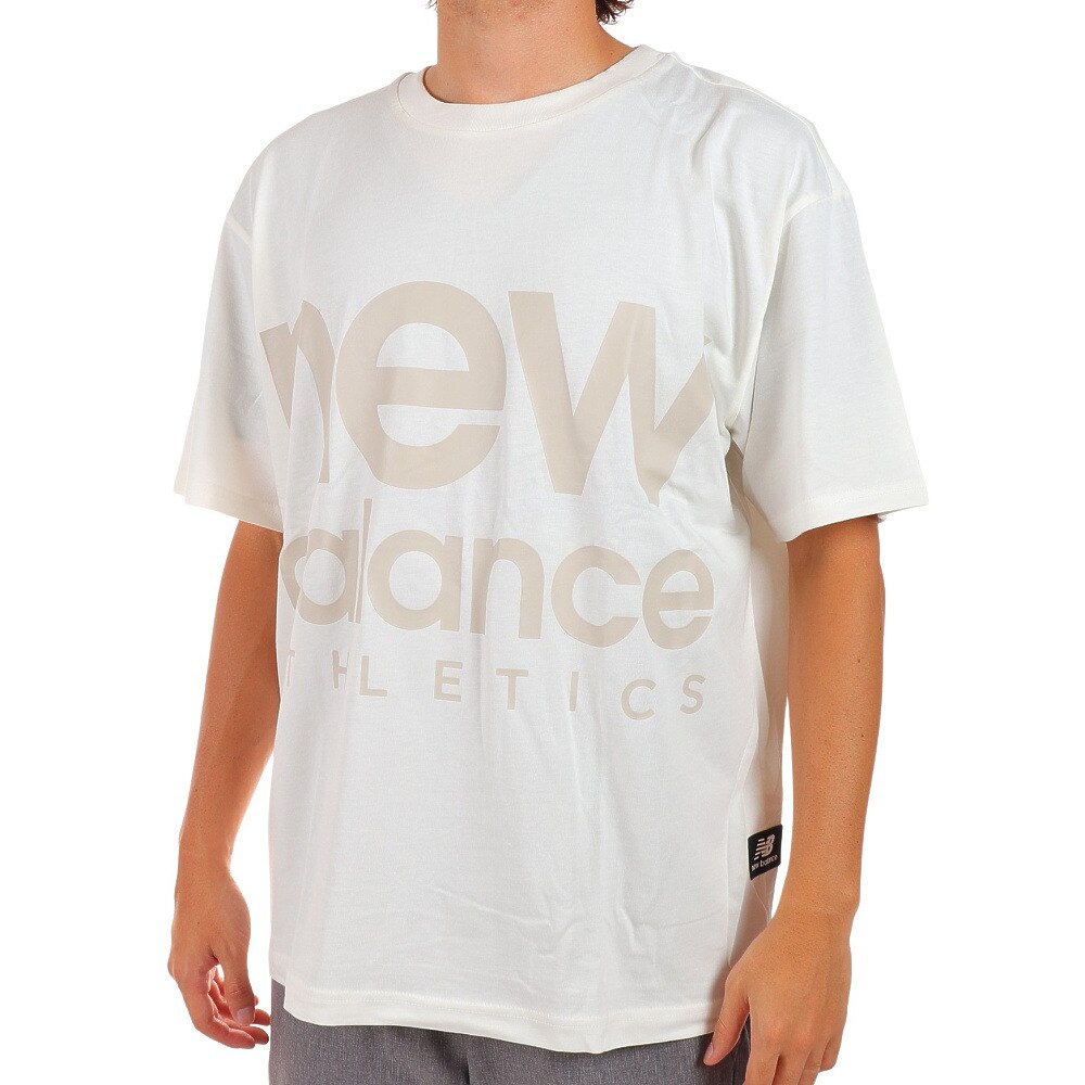 ニューバランス（new balance）（メンズ、レディース）Tシャツ メンズ 半袖 Athletics Unisex Out of Bounds  オーバサイス UT23505SST スポーツ用品はスーパースポーツゼビオ