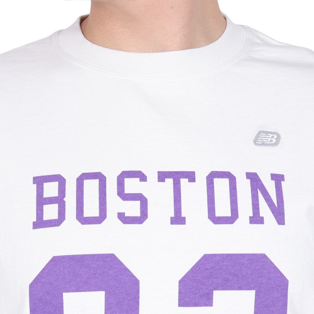 ニューバランス（new balance）（メンズ）Tシャツ メンズ 半袖 900 ボストン82 ロゴプリント AMT25066AWR
