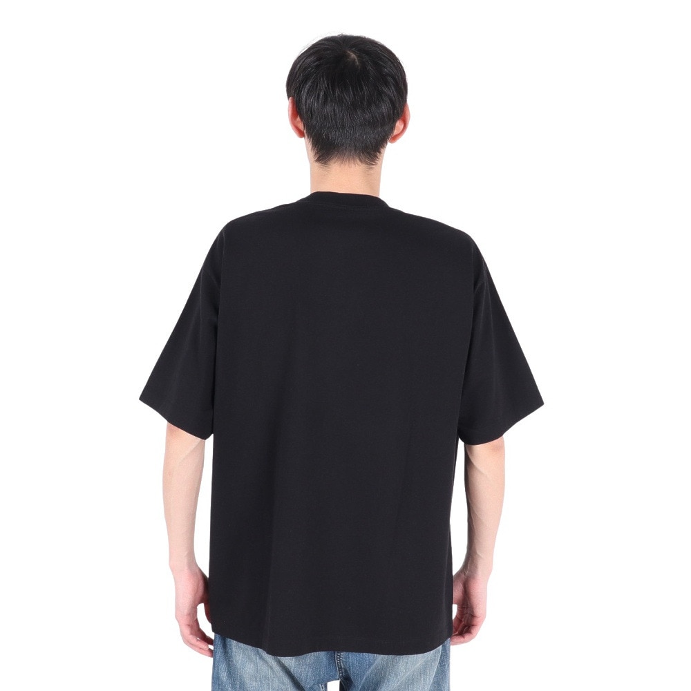 ニューバランス（new balance）（メンズ）半袖Tシャツ メンズ 黒  900 ボストン82 ロゴプリント AMT25066BK