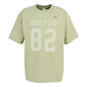 ニューバランス（new balance）（メンズ）Tシャツ メンズ 半袖 900 ボストン82 ロゴプリント AMT25066LTO
