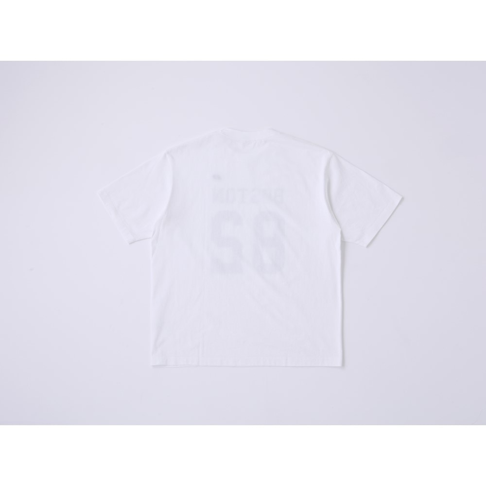 ニューバランス（new balance）（メンズ）半袖Tシャツ メンズ 白 900 ボストン82 ロゴプリント AMT25066WT