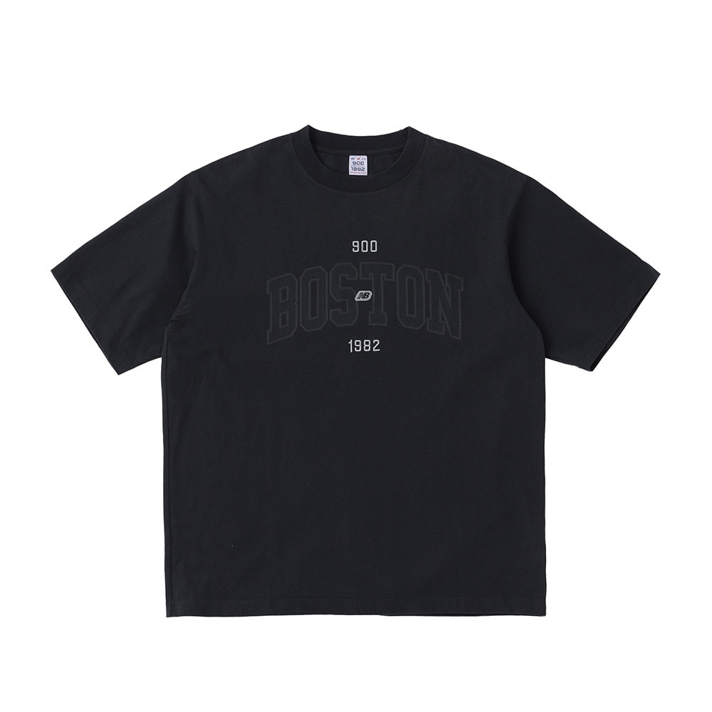 ニューバランス（new balance）（メンズ）半袖Tシャツ メンズ 黒 900 ボストン AMT25070PHM