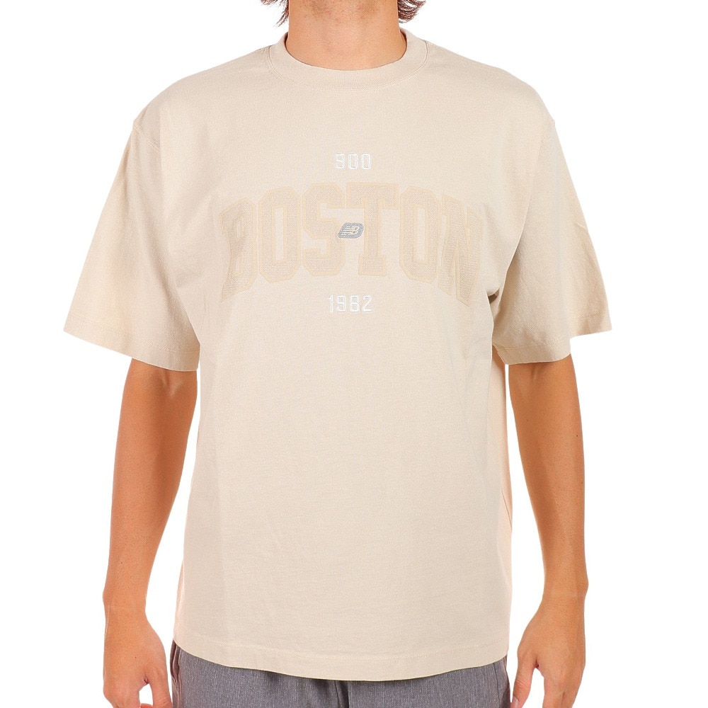 ニューバランス（new balance）（メンズ）Tシャツ メンズ 半袖 900 ボストンロゴ AMT25070TWF