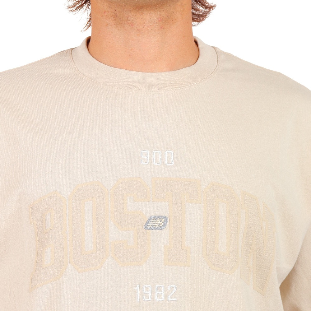 ニューバランス（new balance）（メンズ）Tシャツ メンズ 半袖 900 ボストンロゴ AMT25070TWF