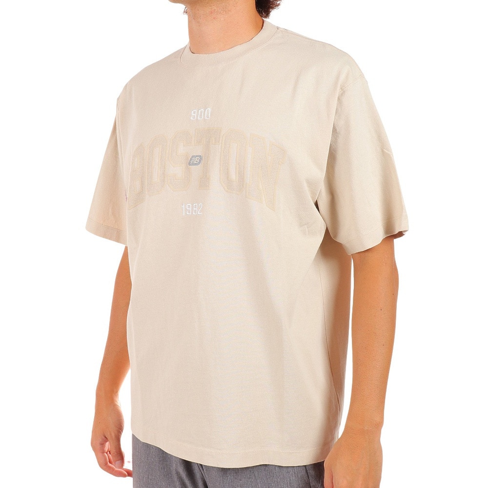 ニューバランス（new balance）（メンズ）Tシャツ メンズ 半袖 900 ボストンロゴ AMT25070TWF