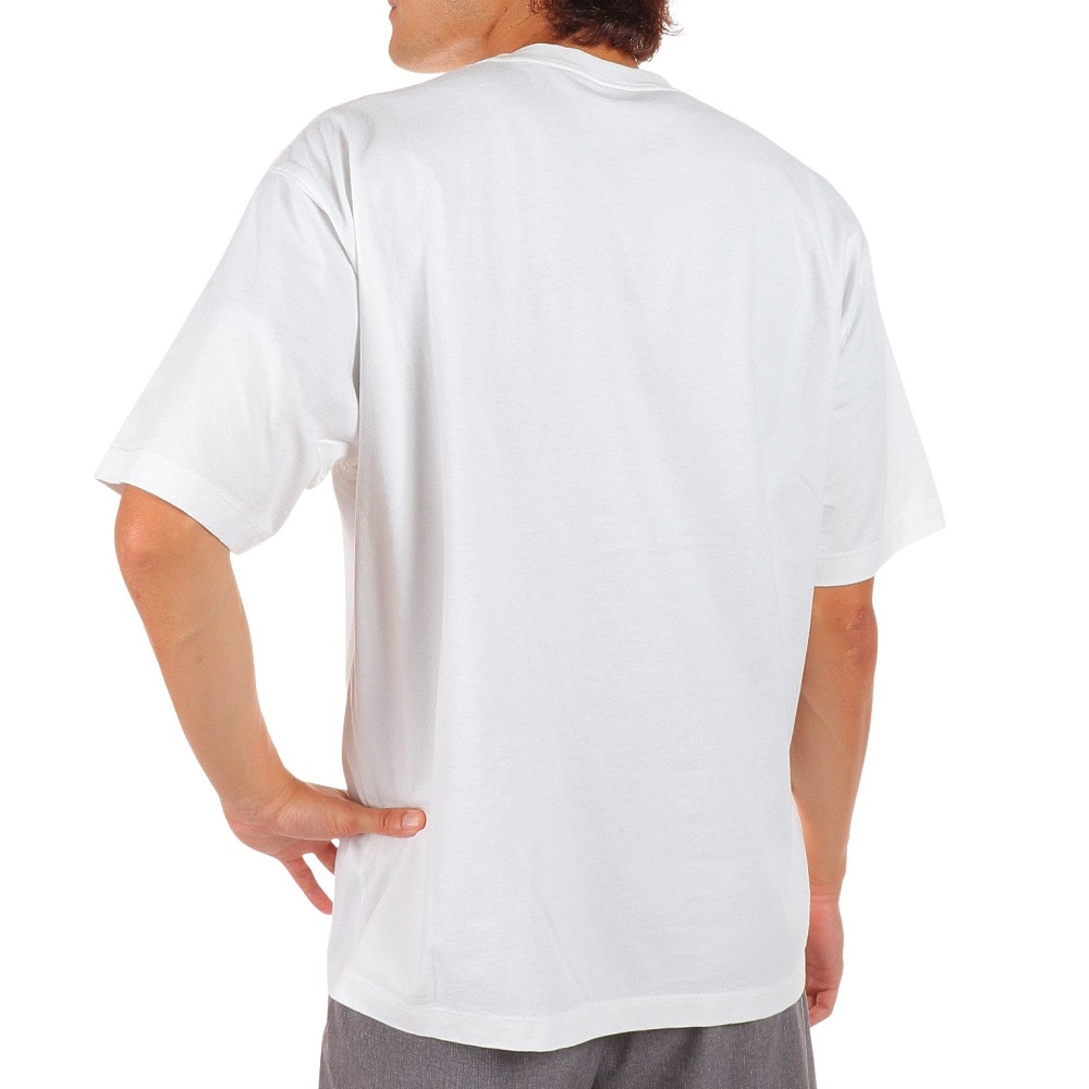 ニューバランス（new balance）（メンズ）半袖Tシャツ メンズ 白 900 ボストンロゴ AMT25070WT