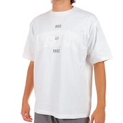 (メンズ)半袖Tシャツ メンズ 白 900 ボストンロゴ AMT25070WT
