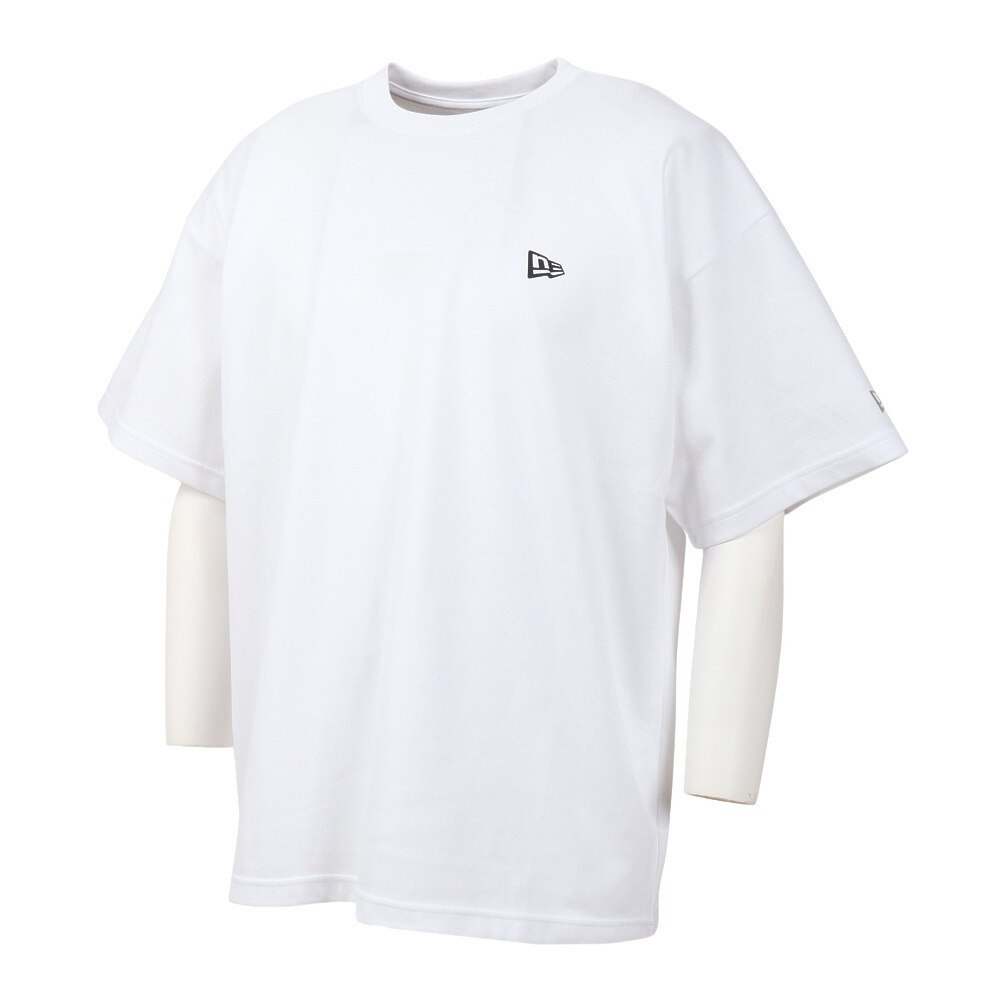 ニューエラ（NEW ERA）（メンズ、レディース）半袖Tシャツ メンズ オーバーサイズド パフォーマンス Overlap Logo 13516843