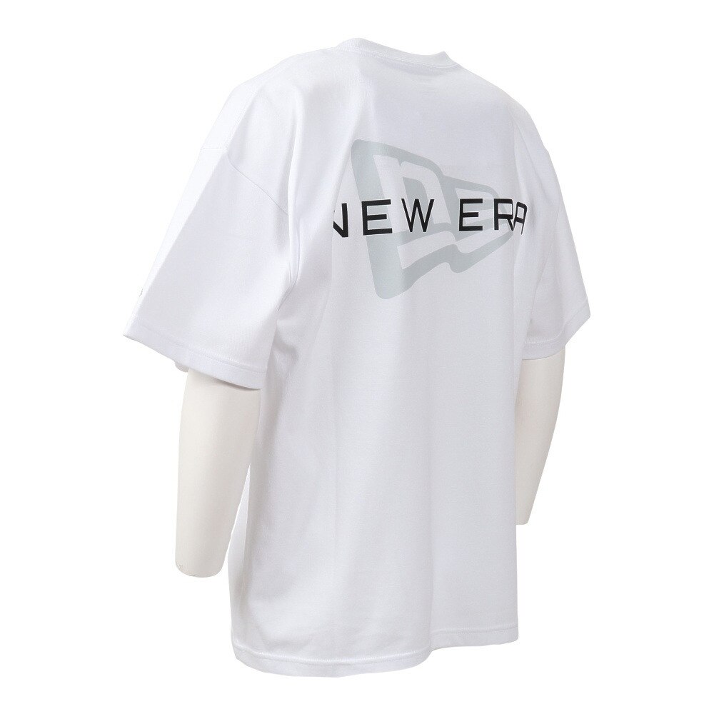 ニューエラ（NEW ERA）（メンズ、レディース）半袖Tシャツ メンズ オーバーサイズド パフォーマンス Overlap Logo 13516843